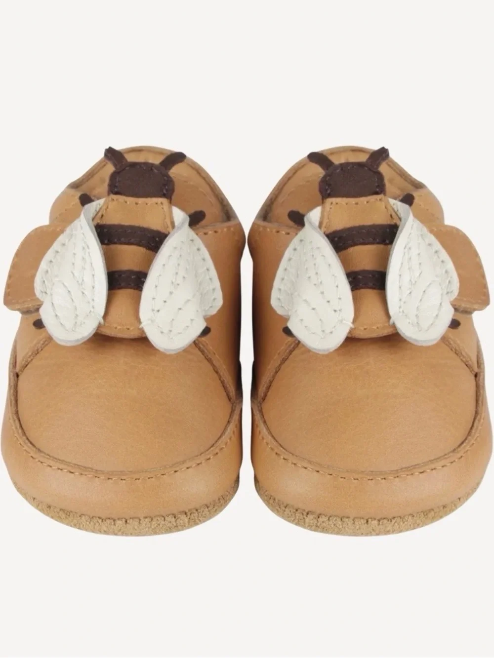 Toddler Bee Moccasin Slip-Ons | Camel